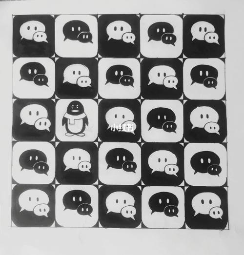 图二:变化与统一 图三:对称与均衡 图四:节奏与韵律_平面设计构成