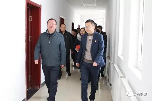 【司法动态】田旭副州长一行看望慰问茫崖市两镇基层司法所
