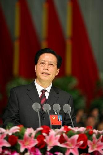 现场报道〕省政协主席李金明作常委会工作报告--浙江在线-浙江新闻