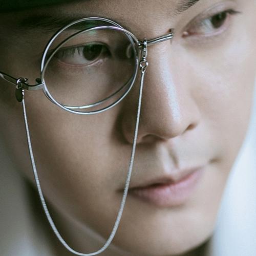 镜框单片眼镜链条复古单边装饰眼睛女网网红定制成品