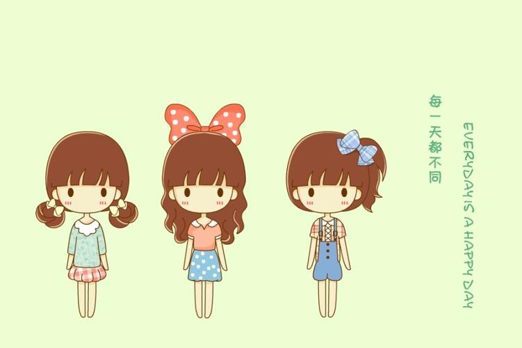 这样的姐妹卡通两姐妹图片!急!