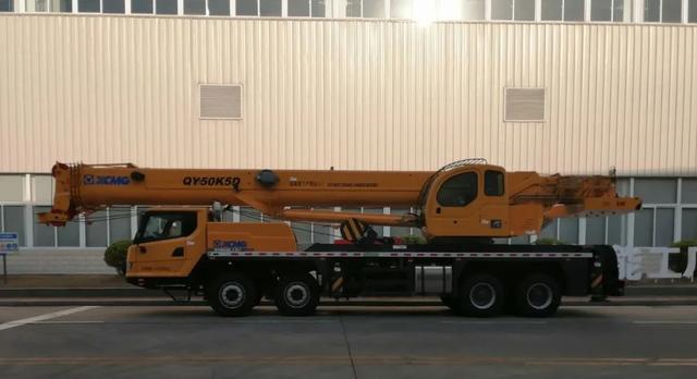 第二台车首选?徐工最新款50吨吊车50k5d来了