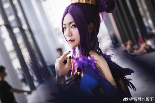 王者荣耀芈月cos,冷酷优雅100%还原