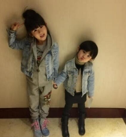 【图】陆毅双胞胎儿子照片 二胎女儿和贝儿跟双胞胎一