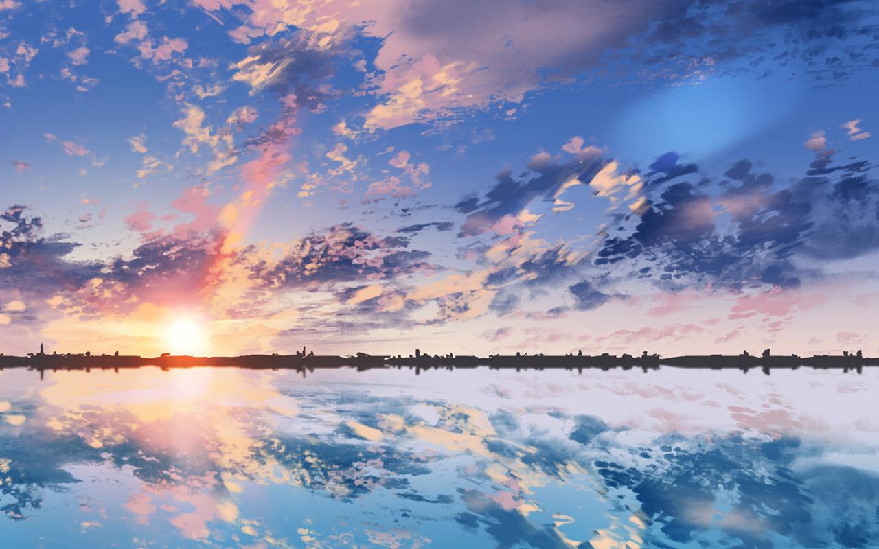 二次元动漫场景高清电脑桌面壁纸