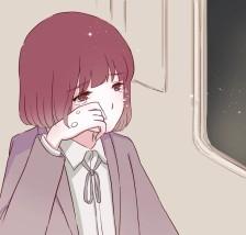 漫画 零度恋人 短发娘 立夏 眼泪 卡通 短发女生 哭泣 二次元 可爱短