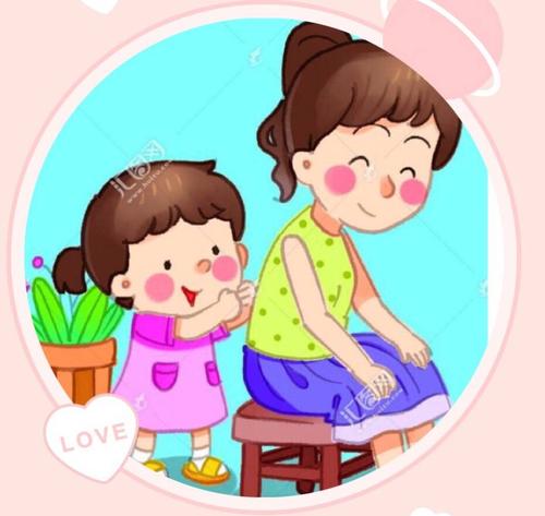 还可以帮爸爸妈妈,爷爷奶奶捶捶背,揉揉肩
