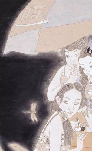 媚而不俗|庄道静 现代女性人物作品欣赏