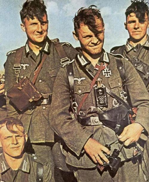 二战时德军的"普鲁士榛子头"发型