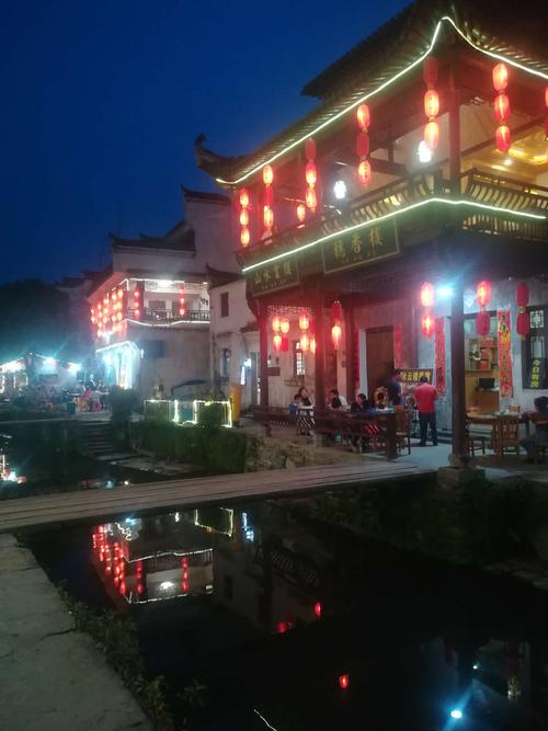 李坑夜景