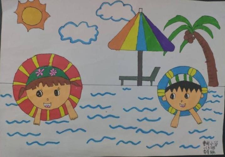 你好夏天——一年级绘画展播