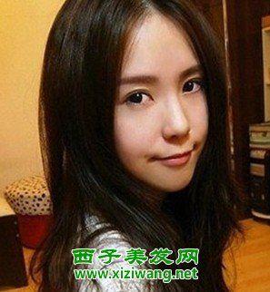 长脸适合中分直发吗 长脸淑女直发发型