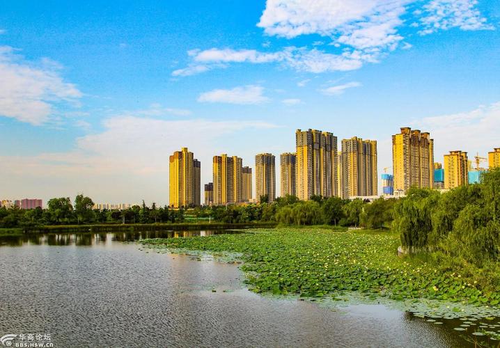 渭河北岸漂亮的景区--泾渭分明生态半岛