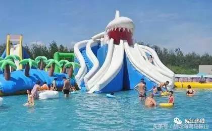 盛夏来临,一家人去马鞍山奥体