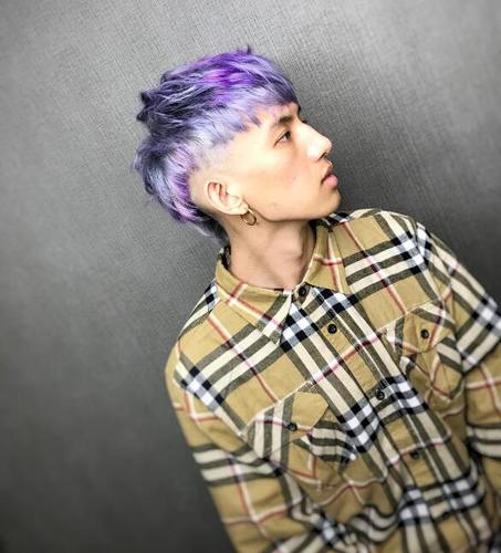 男士鲻鱼头发型图片 男生mullet头发型大全