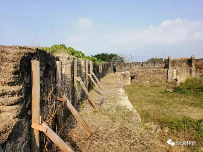 汕尾马宫长沙镇海古炮台,威武雄壮,多少英雄壮烈事迹在其中.