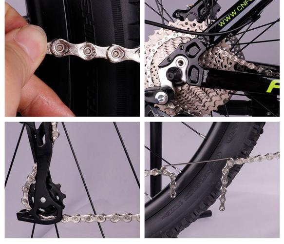 deemount骑行配件山地公路变速自行车链条8/9/10/11s速 跨境新品
