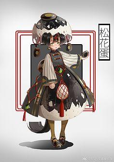 喈喈青鸟采集到拟人