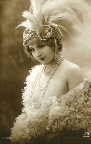 1920"s flapper.