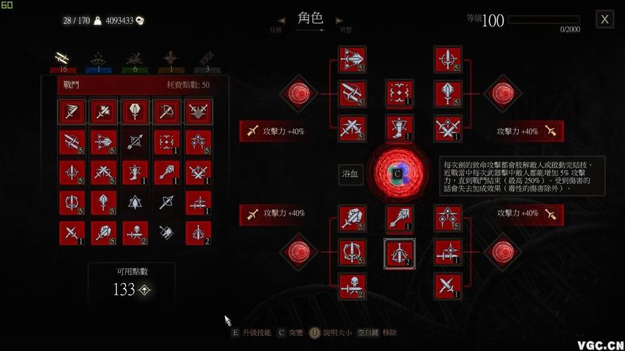 《巫师3》100等四百万金币技能全开剩余1百多点一周目