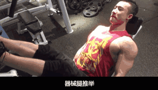第一次,我练器械腿举的时候!健身成长手册
