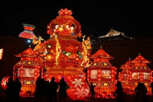 2017年山西大同春节正月十五灯展