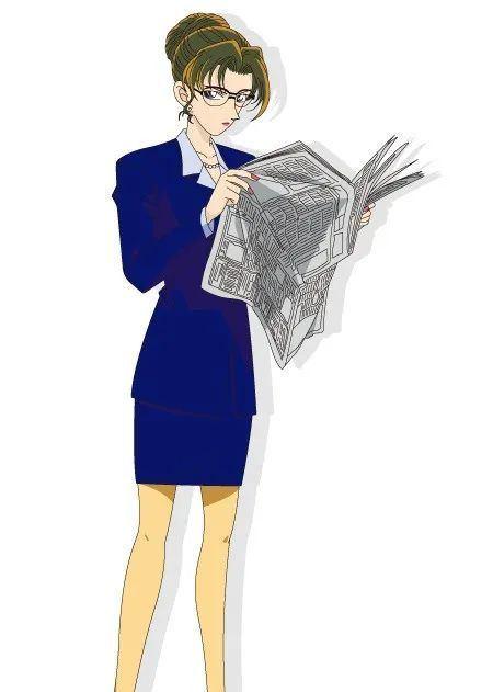 专业演员, 拥有天使般的脸孔和才华横溢的演技 但20岁就嫁给柯南他爸