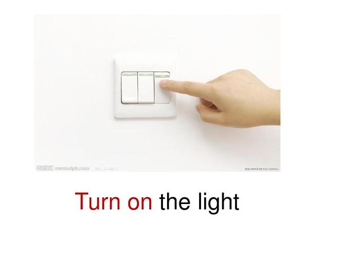 turn on the light