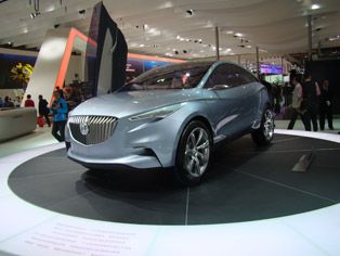 通用 全球首发别克概念车suv envision