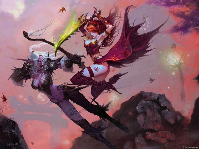 魔兽世界游戏人物魔幻桌面壁纸_[1440x900]尺寸分辨率