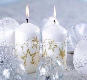 创意工艺蜡烛金葱粉 浪漫帆船工艺蜡烛金粉 浪漫创意工艺蜡烛银