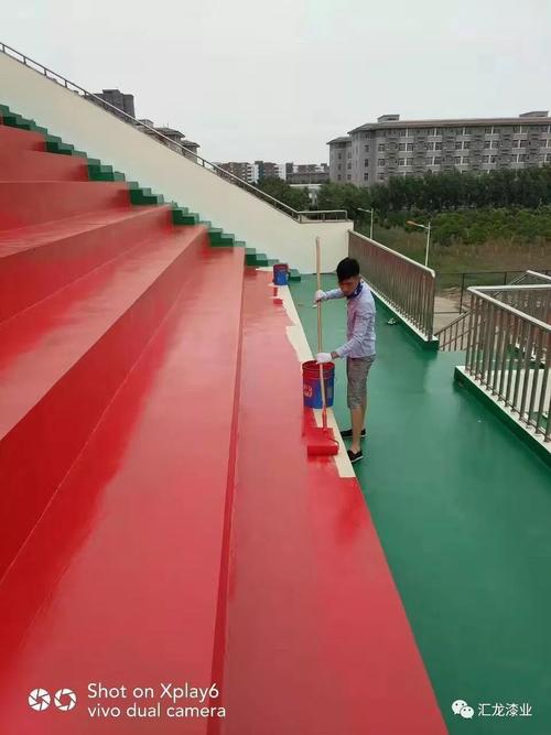 佳景美汇龙漆业为校园增添色彩效果图