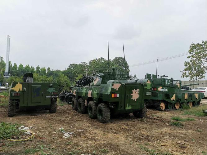 中国09式步战车模型坦克装甲车出售价格国防教育基地