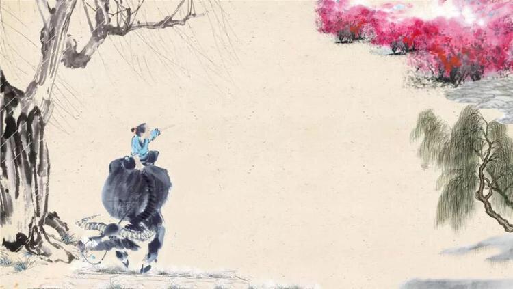 同哥嫂一起生活的一个山村男孩,自幼就放牛,人们叫他牛郎