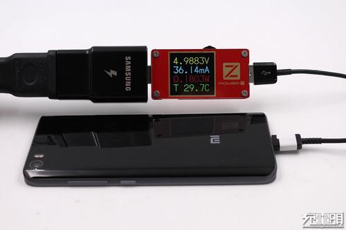 三星s9原装充电器测试:不支持qc2.0快充