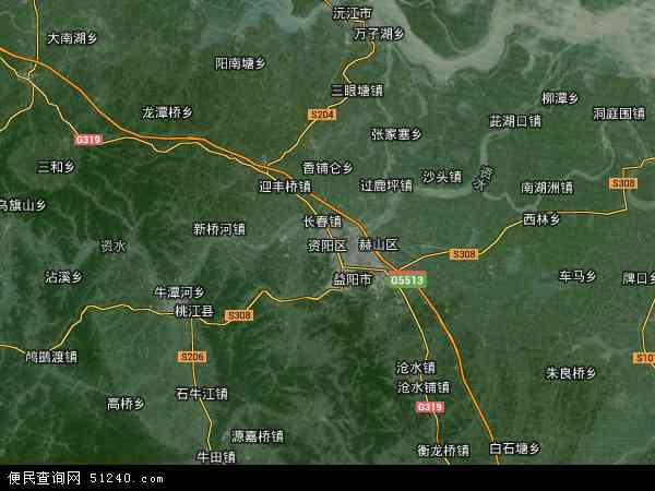 资阳区高清卫星地图 - 资阳区高清航拍地图 - 2021年资阳区高清卫星