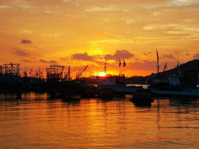 日落_景点_夕阳_风景_治愈系_海边_最美日落_出行_人文风光展示_自然