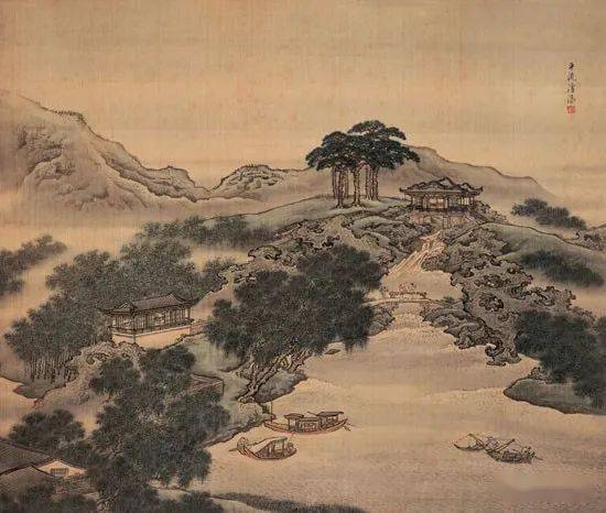 【名品视界】清代画家袁江,袁耀的界画山水欣赏(三)