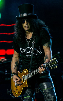 "枪炮与玫瑰(guns n` roses)"乐队前吉他手slash
