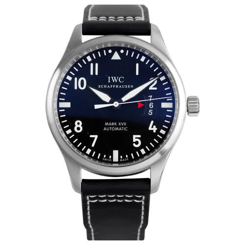 二手95新万国表手表男表飞行员系列iw326501自动机械腕表马克十七视频