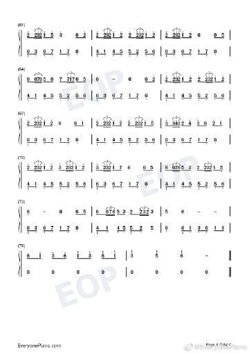 《夜,萤火虫和你》双手简谱是网友提供的,由网友黄小鸣ん制作,感谢黄