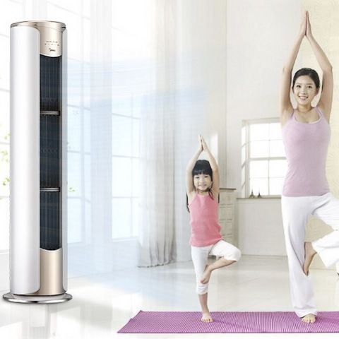 midea 美的 舒适星系列 kfr-51lw/wysn8a1@ 一级能效 立柜式空调 2匹