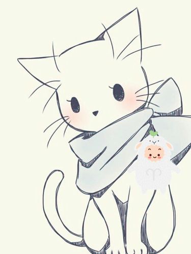 动漫 简笔画 卡通 漫画 手绘 头像 线稿 480640 竖版 竖屏