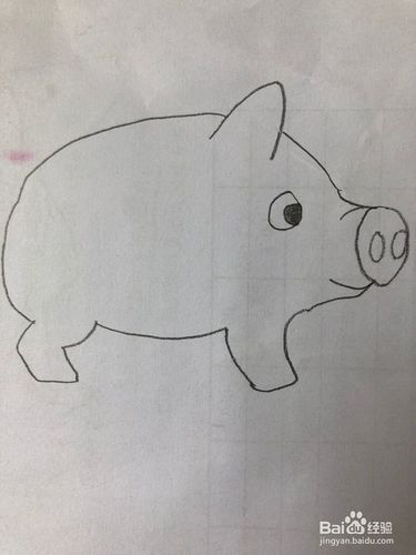 小猪的简易画