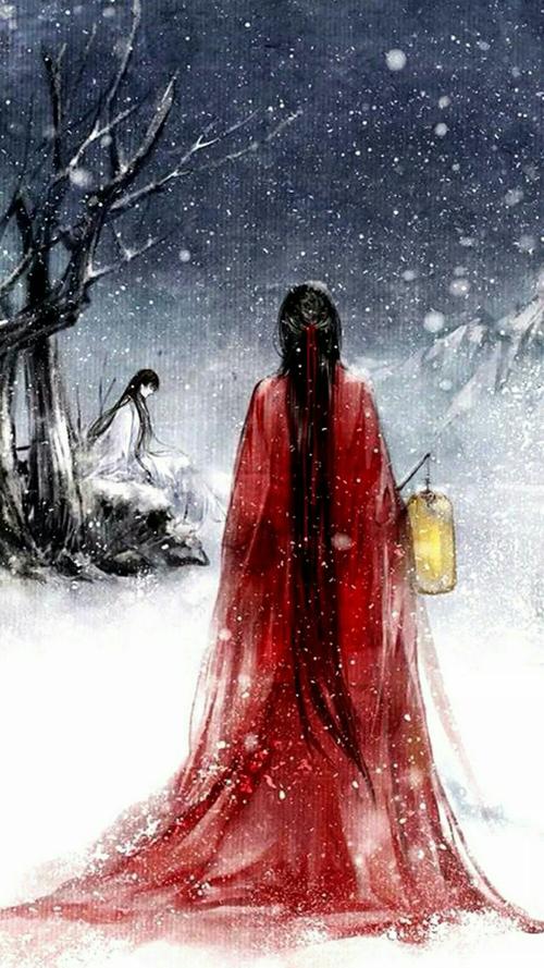 古风美图偏爱红色 一眼惊艳