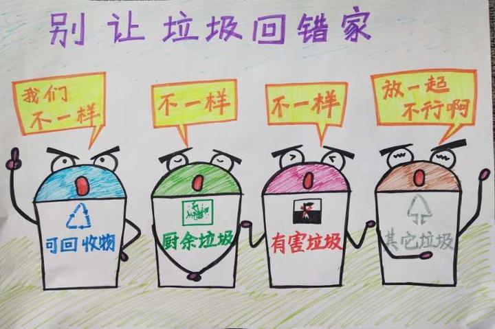 嘉兴生活垃圾分类公益宣传画展示第①期