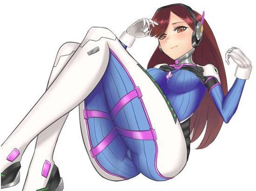 守望先锋人气女角色d.va海量同人美图欣赏
