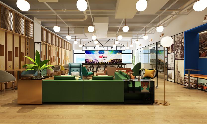 联合办公大厅设计.