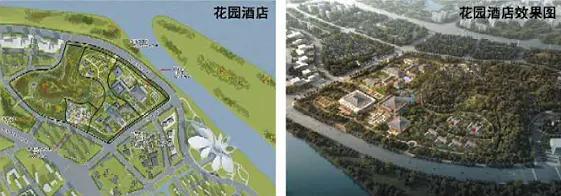 根据规划,这里将 建设三江口花园酒店项目,其位于南江滨东大道南侧厚