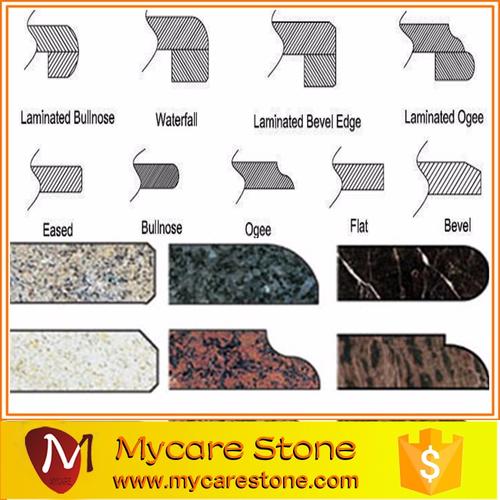 edge,ogee edge,bevelled edge,radius edge,dupont edge,eased p